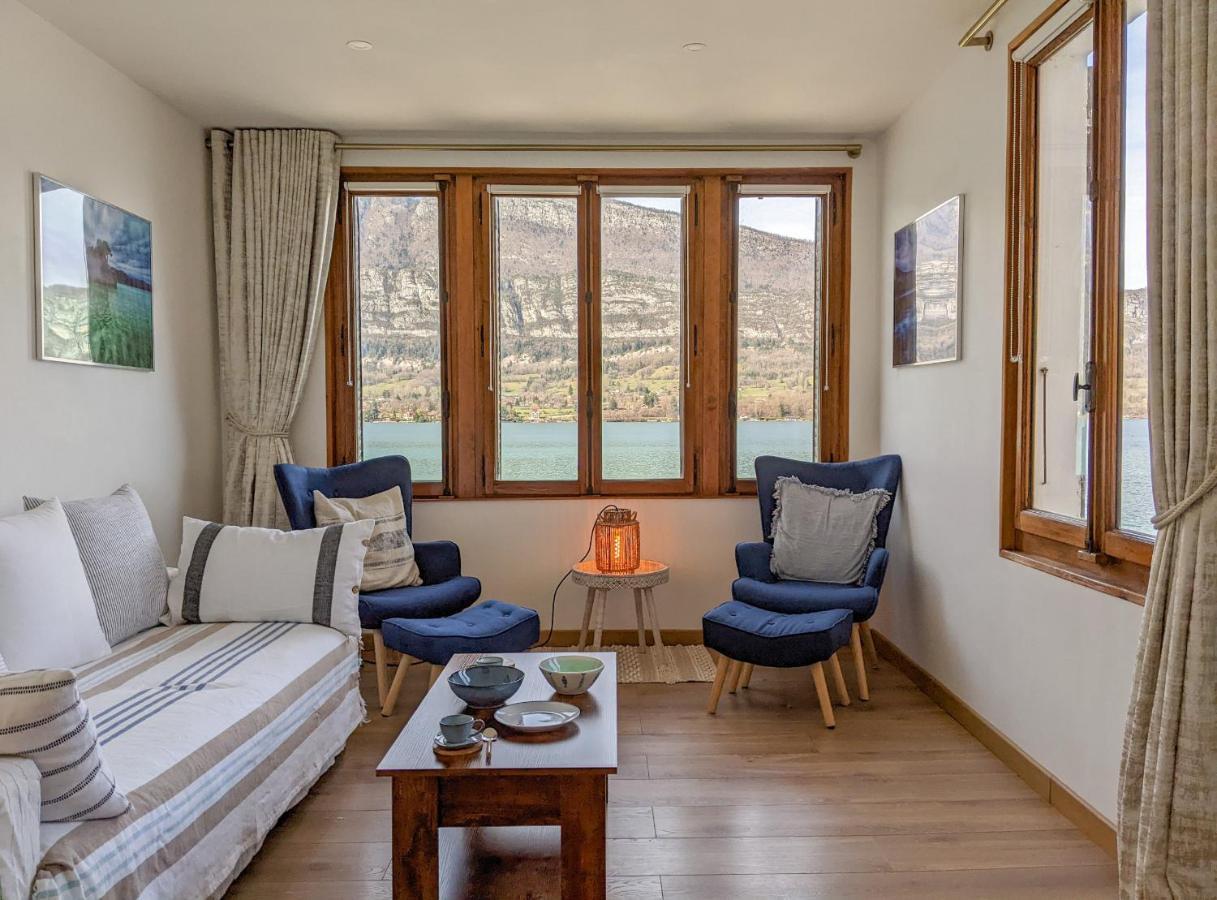Reflet Bleu Du Lac D'Annecy 3 Etoiles - Face Au Lac, Parking Gratuit, Paddle Board Дуссар Экстерьер фото