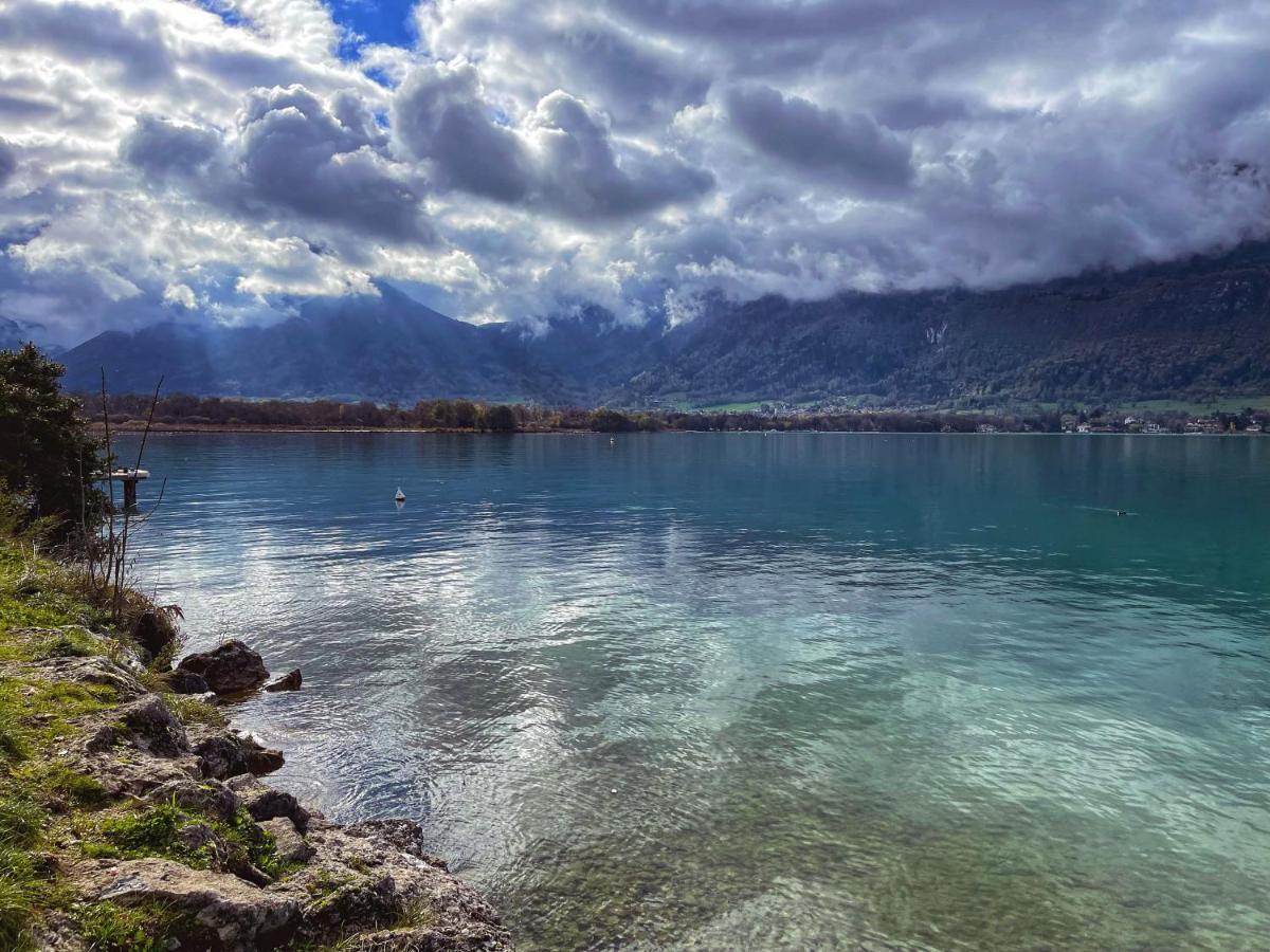 Reflet Bleu Du Lac D'Annecy 3 Etoiles - Face Au Lac, Parking Gratuit, Paddle Board Дуссар Экстерьер фото
